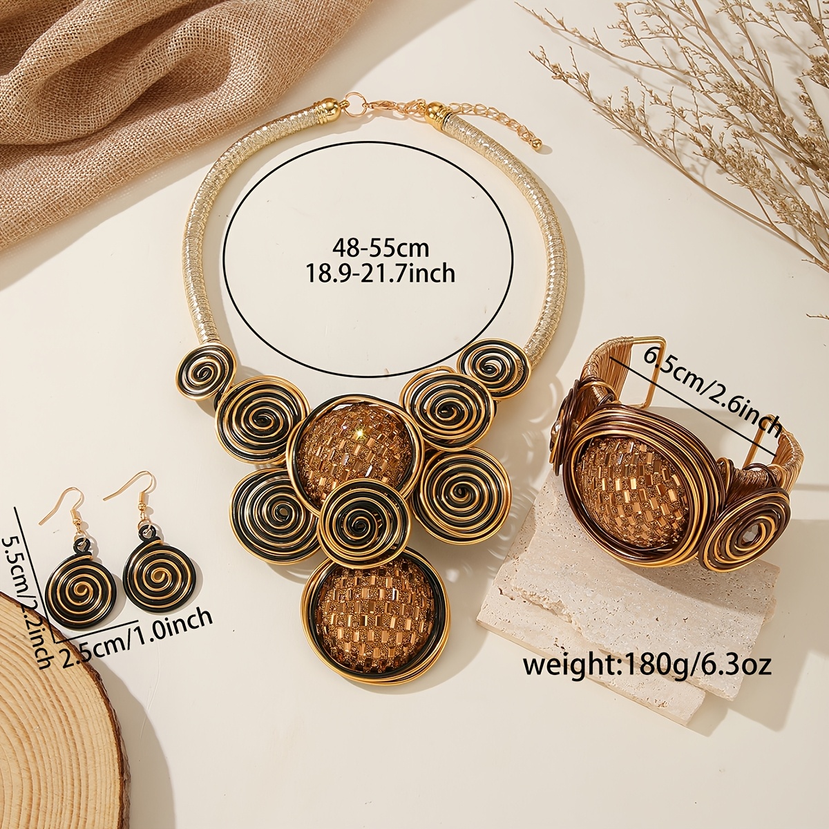 Handmade Multi-Layer Vintage Bohemian Necklace Set